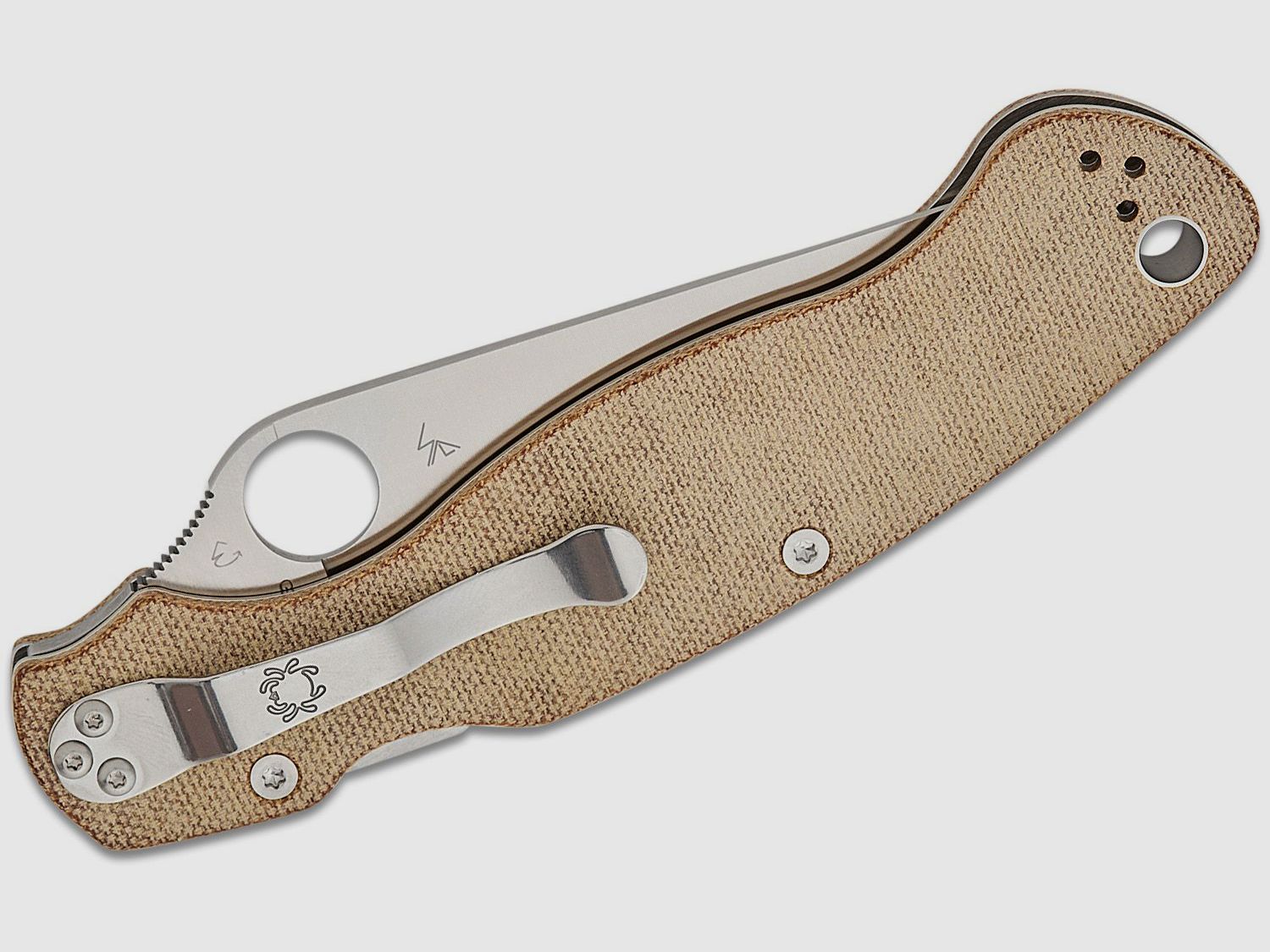 Military 2, Brauner Canvas-Micarta-Griff | 96980