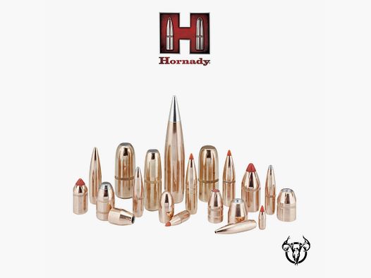Puntas para Recarga Hornady FMJ-22 CAL .224 55 GR FMJ-BT W/C- Caja 100