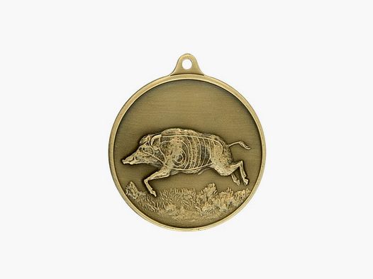 Steinhauer&Lück Jagdmedaille Keiler 40 mm bronze