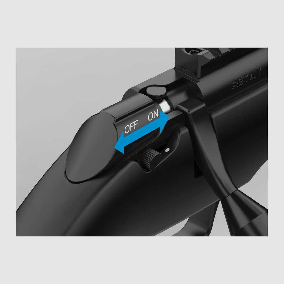 Präzisionsbüchse .22 LR Ritay 2022 Sporter - Repetierbüchse 22lr Retay Sport 2022 synthetisch schwarz Lauf von 51cm, Bild 6 von 7