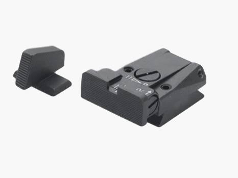 LPA tacca di mira micrometrica SPR per HK P7 M8/M13, MK23 SOCOM incl. mirino