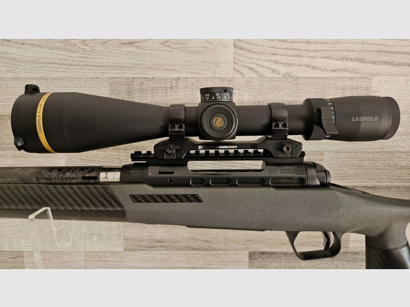 Neuware - Savage 110 KLYM Carbon FBT Schaft 6,5Creedmoor - Leupold VX-6HD 3-18x50 + SD RCC Carbon