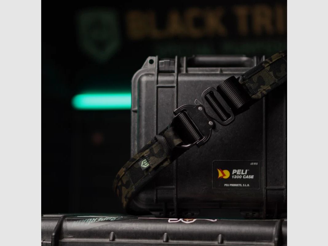 Black Trident Range Belt / Gürtel