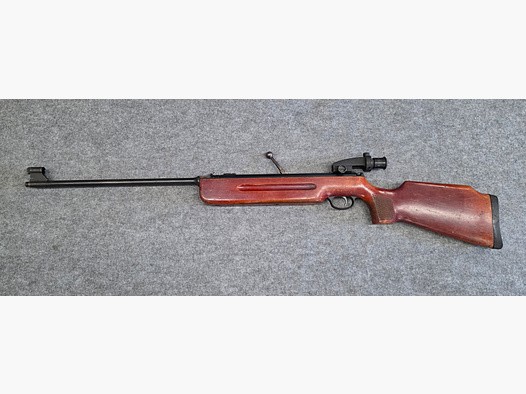 Q1 Schräger Korntunnel Halter Haenel Mod. 3.112 mit Diopter und Feinabzug Durchlader cal. 4,5mm Diabolo 311 - 2