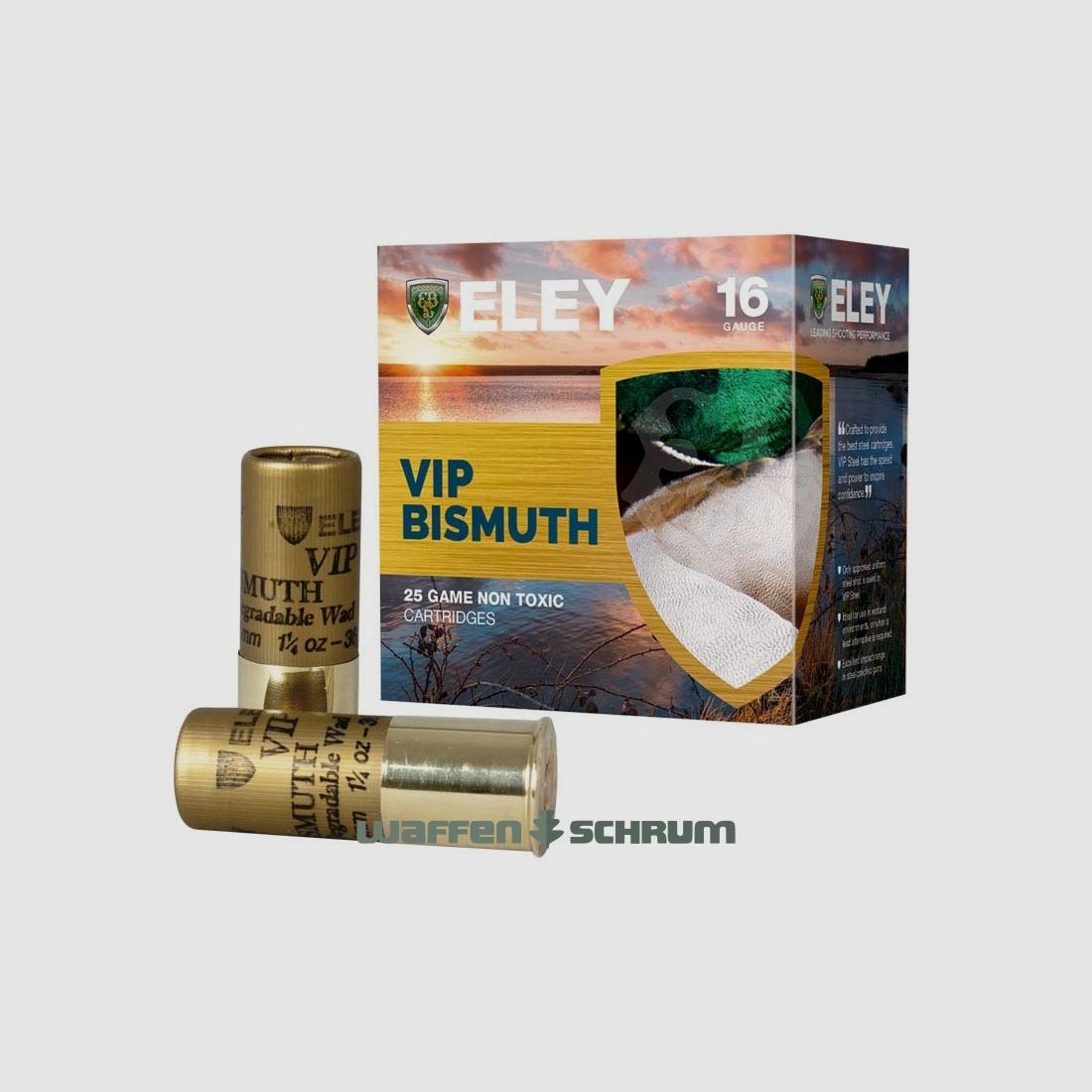 Eley VIP Wismut 16/67.5 No.5 2.8mm - 26.5g