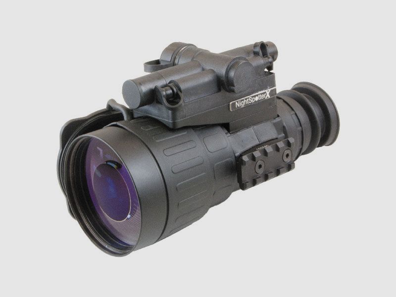 Dispositivo di visione notturna Eurohunt Nightspotter X PHOTONIS VERDE Gen 2+ con avviso BKA dispositivo di visione notturna