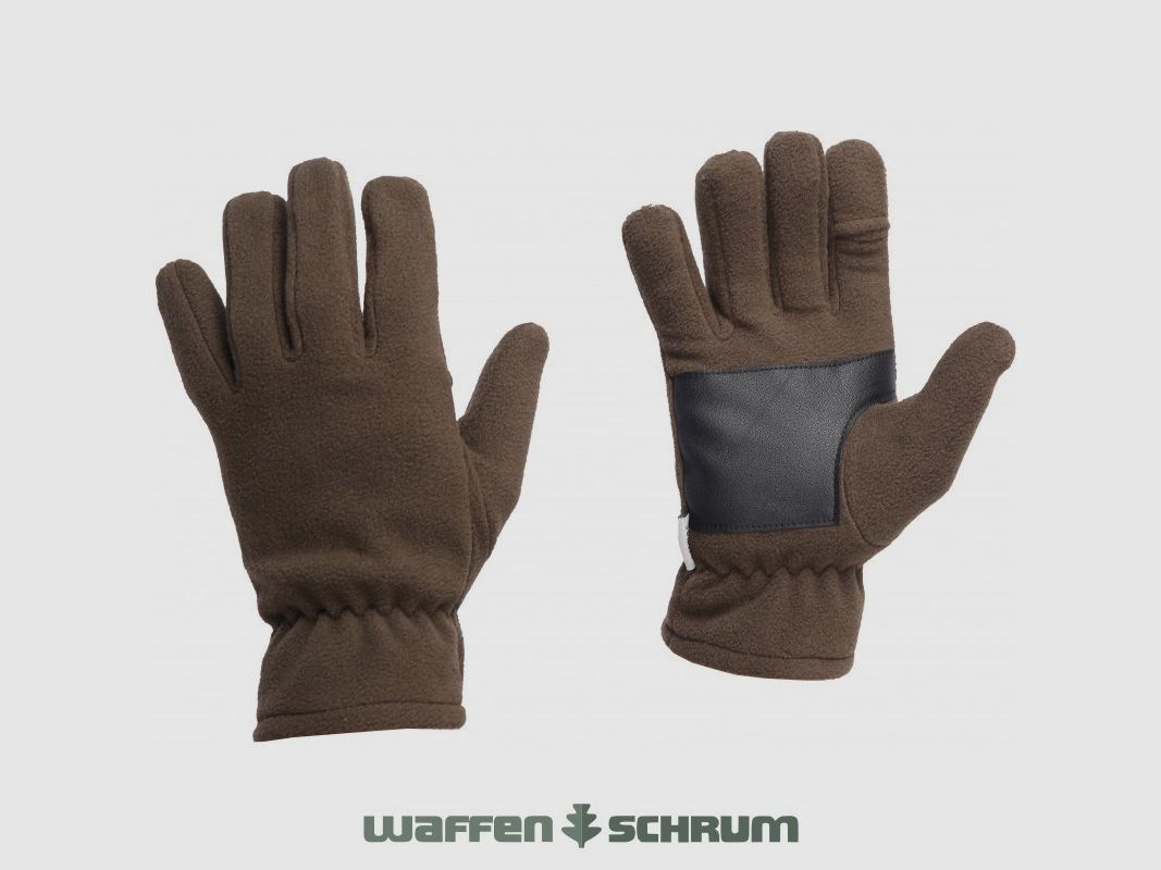 Treeland fleece glove olive