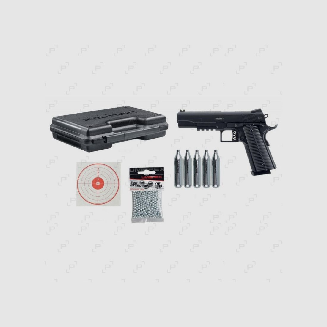 Pacchetto pistola CO2 UX BLAMER Calibro 4,50 mm BB's