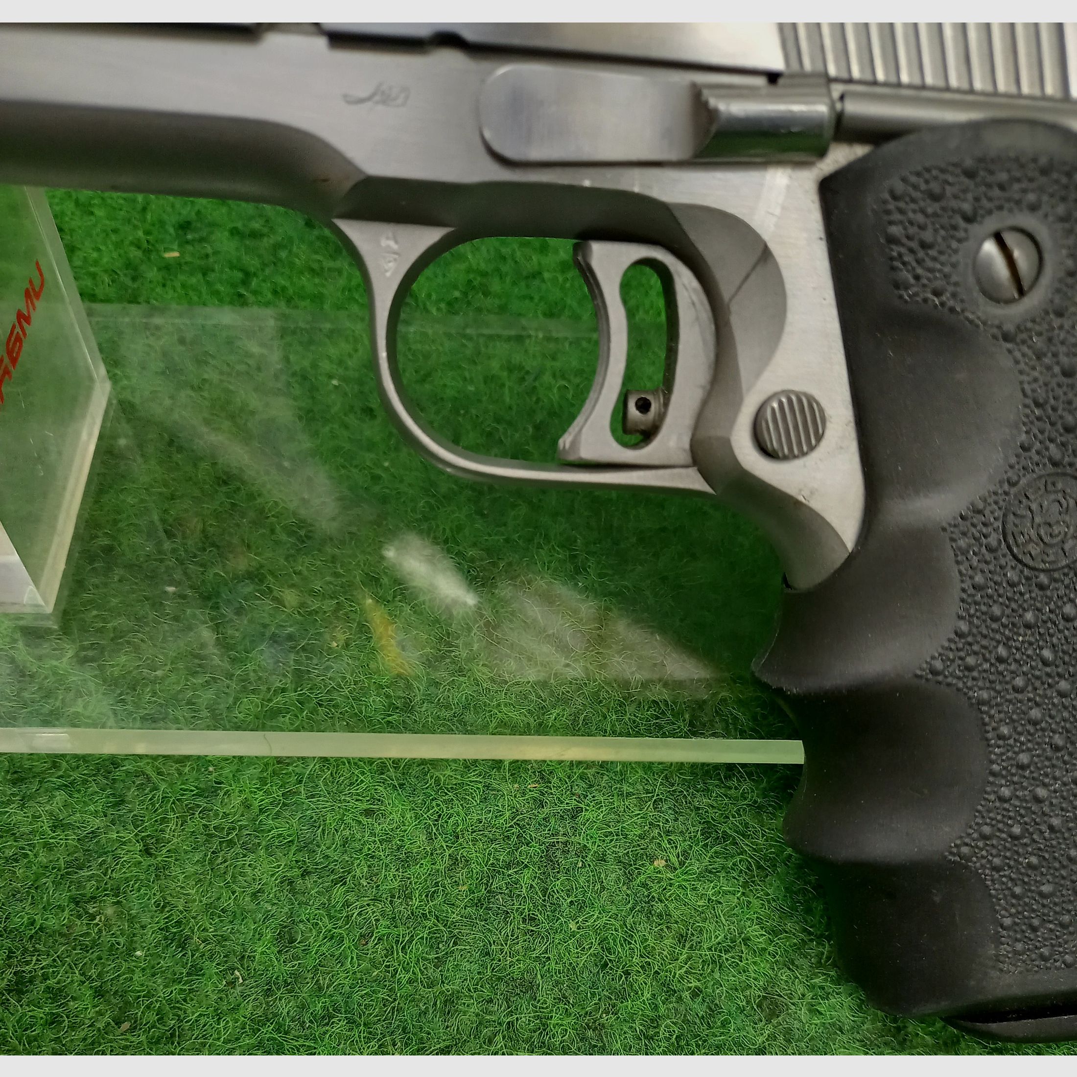 Pistolet Colt Gold Cup National Match .45 Auto, Acier inoxydable, 