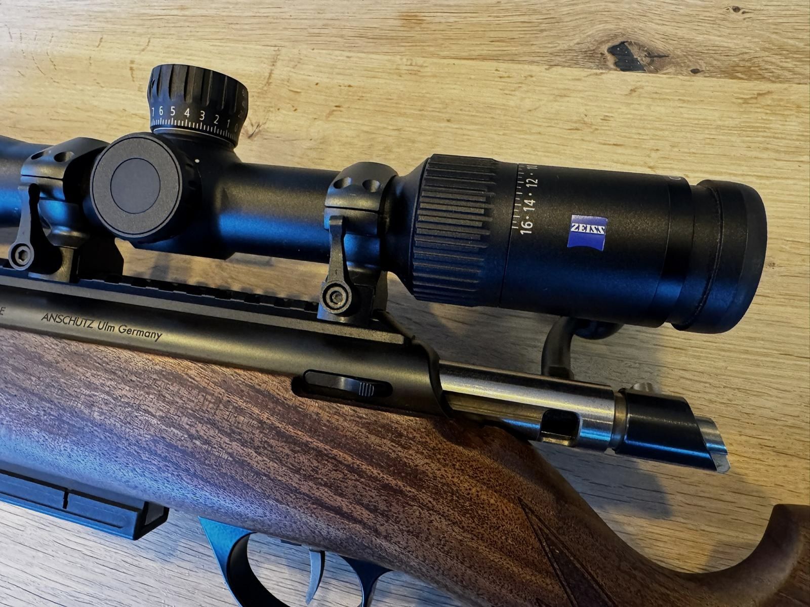 Anschütz 1771 .17 Hornet, Zeiss V4, Svemko Schalldämpfer