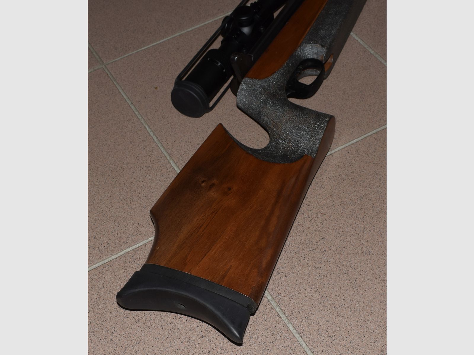 Air rifle Walther LGR sniper conversion completely revised