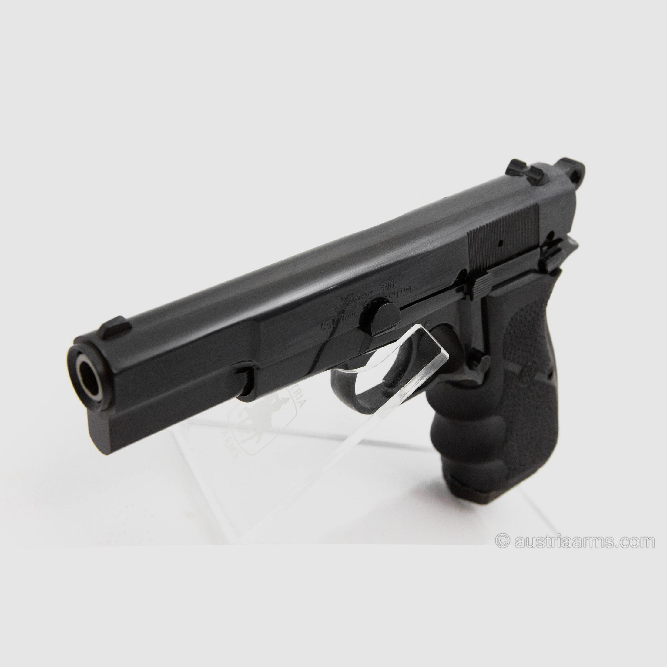 Luger Highpower M80, Used firearm in new condition, 9 x 19 mm, image 4 of 4