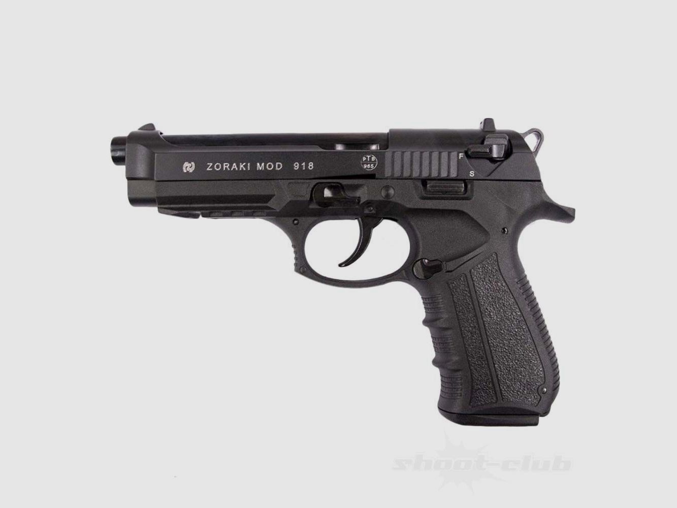 Zoraki 918-P Schreckschusspistole 9 mm P.A.K. mit Platzpatronen