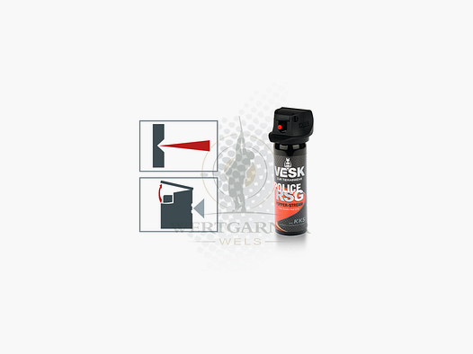 VESK RSG Police Weitstrahl 63ml Pfefferspray