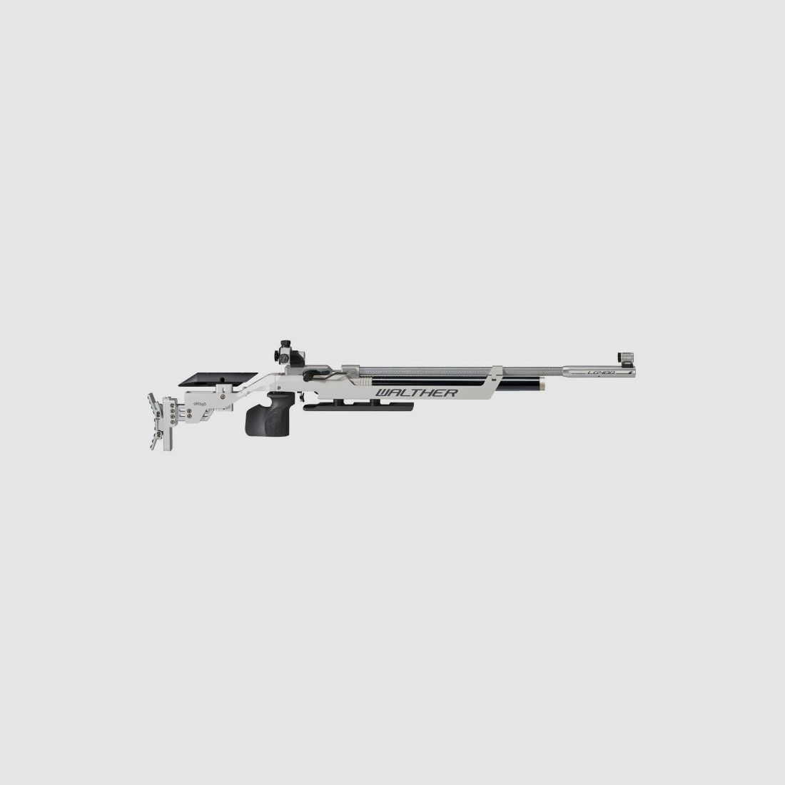 Walther LG400 Wettkampfgewehr für Linkshänder mit mechanischem Abzug