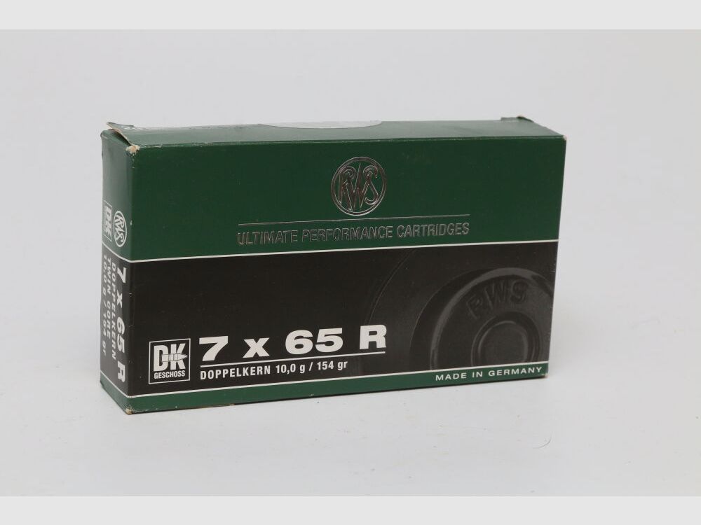 RWS Doppelkern DK 7x65R Munition