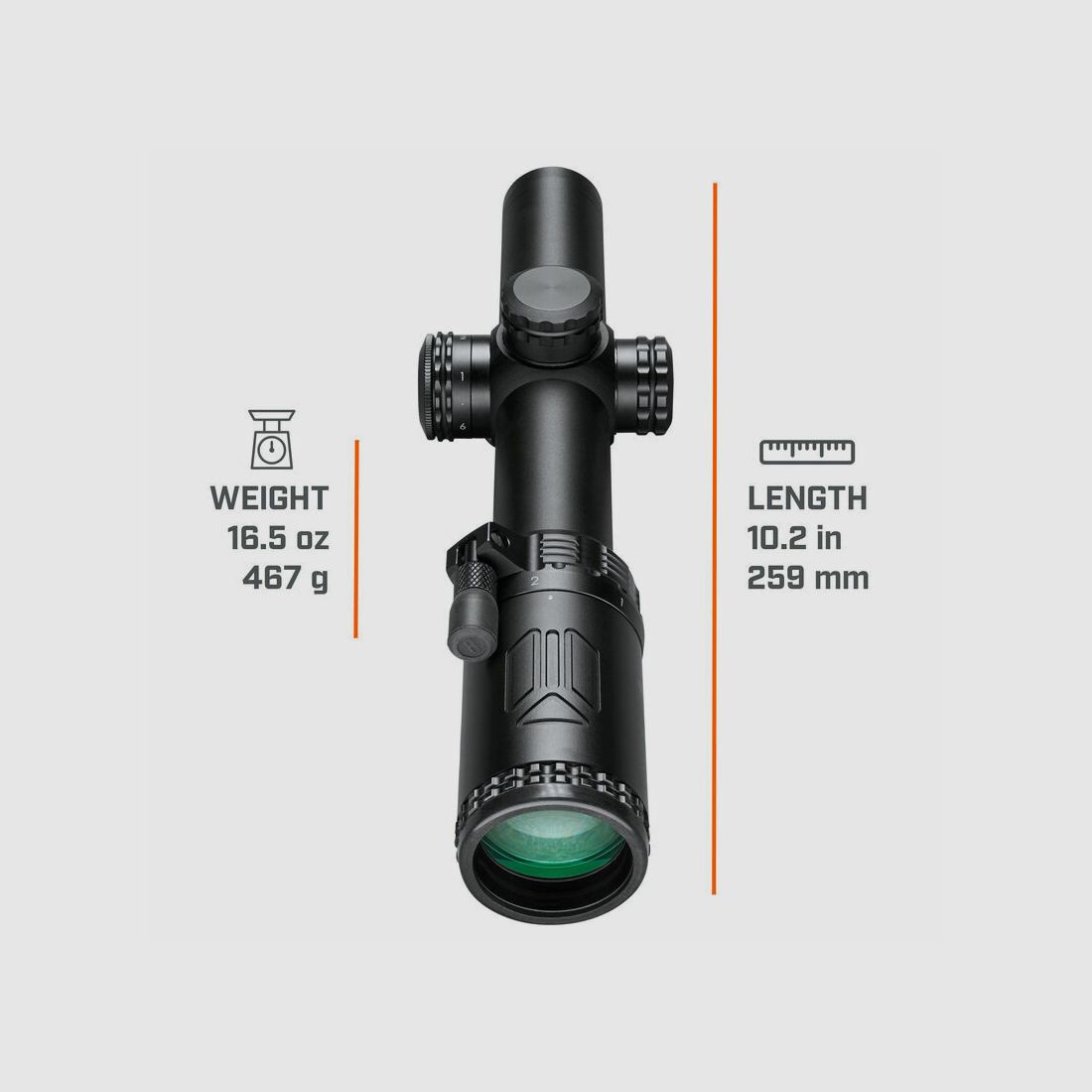 BUSHNELL AR Optics® 1-8x24 Verlichte Richtkijker AR71824, afbeelding 5 van 8
