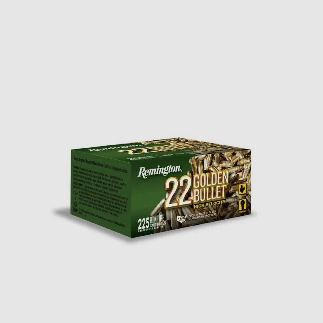 Remington Golden Bullet BPHP 36grs 225St .22lr, immagine 2 di 3