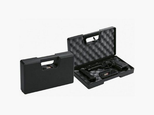 Negrini mod. 2014CU tas voor waardevolle spullen van zwart plastic