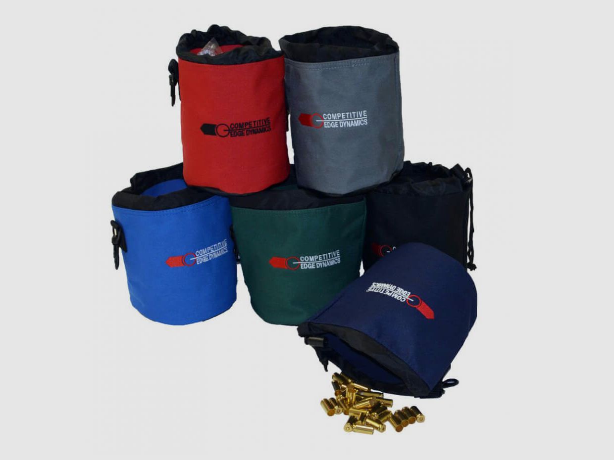 CED Borsa per cartucce in ottone - Nero