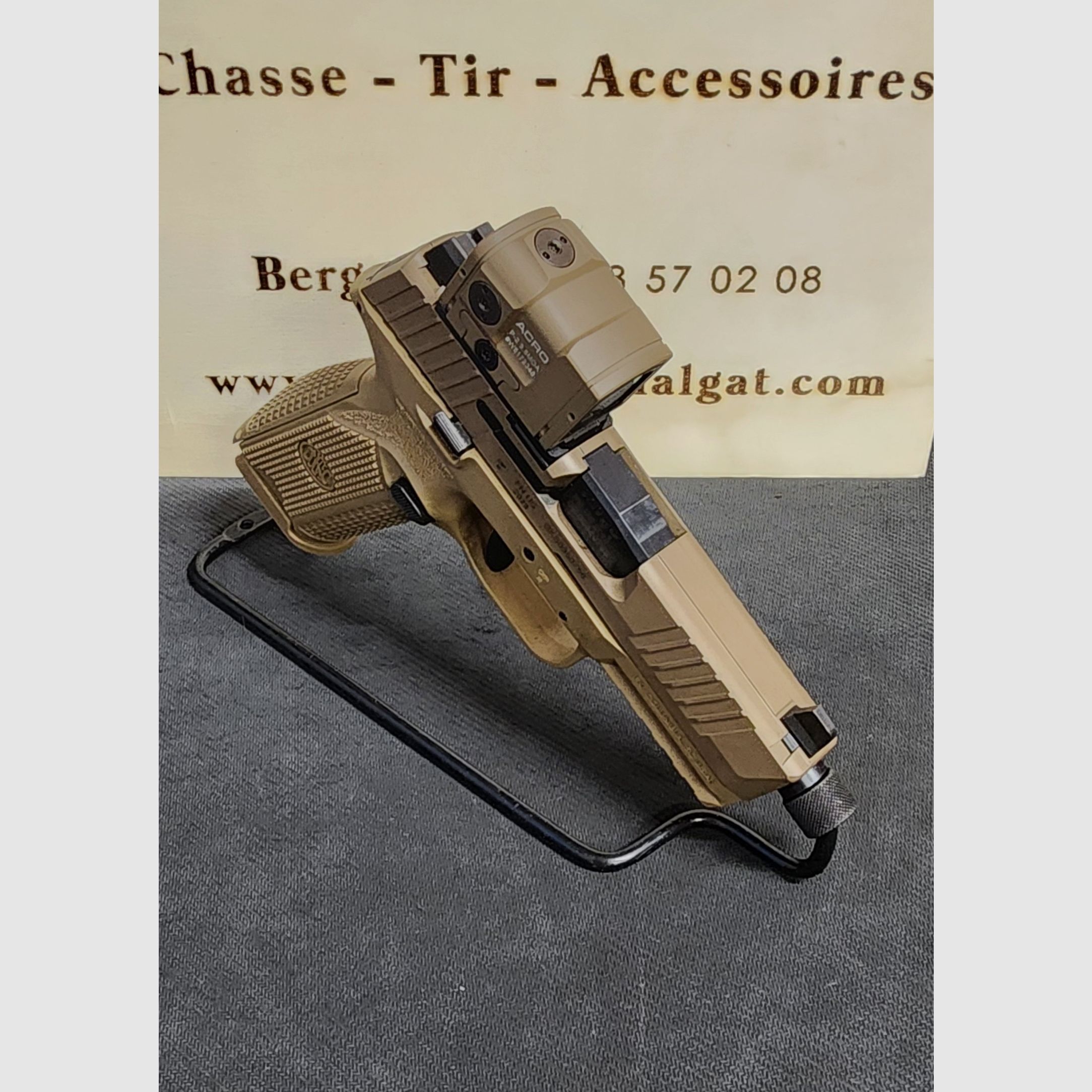 FN HERSTAL 509 TACTICAL FDE cal.9×19 + ACRO P2 (gebraucht), Bild 7 von 10