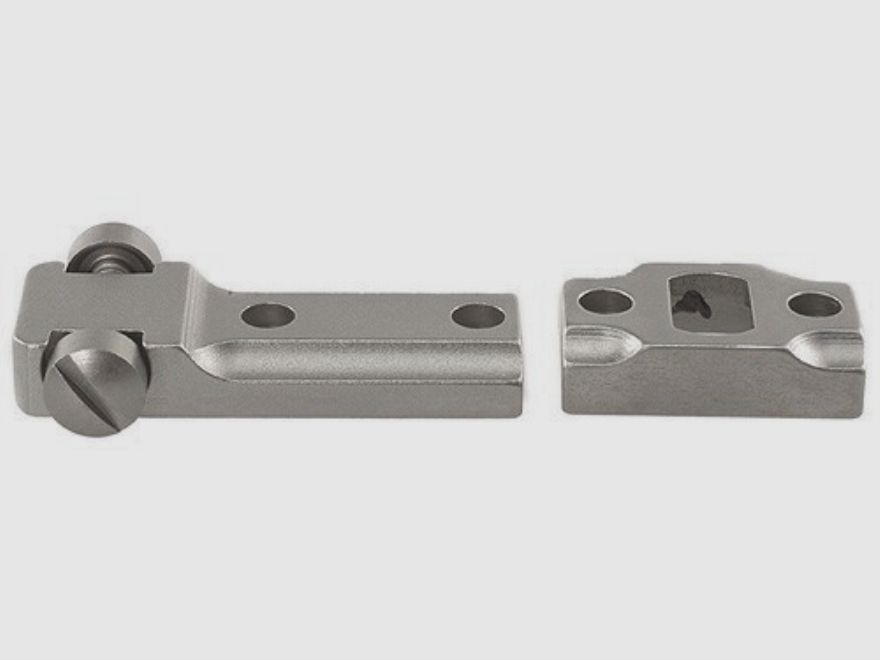 Leupold STD bases de 2 piezas plateadas para Savage 10, 110 sistema redondo