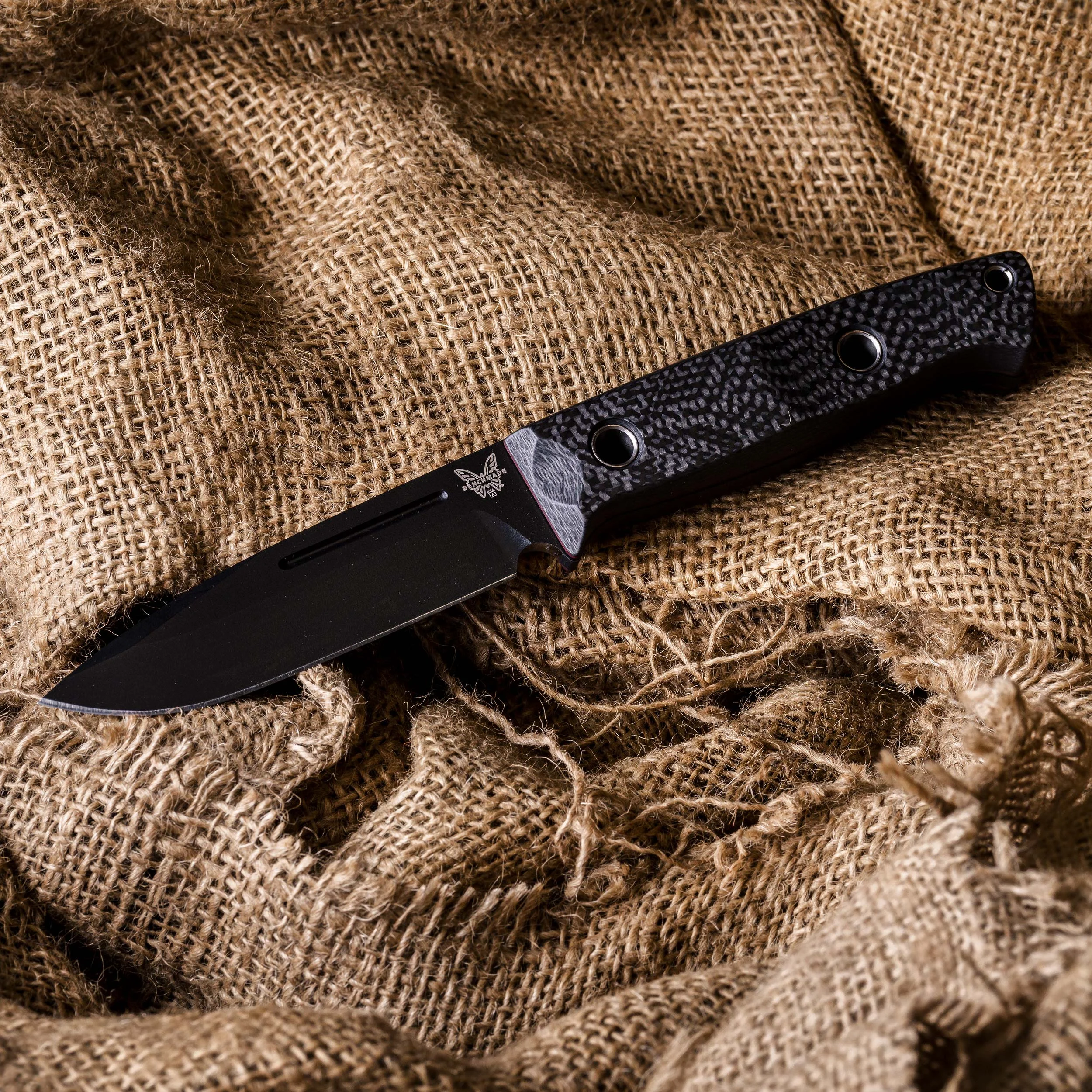 Nóż survivalowy Benchmade 163BK Bushcrafter (163BK), zdjęcie 14 z 14