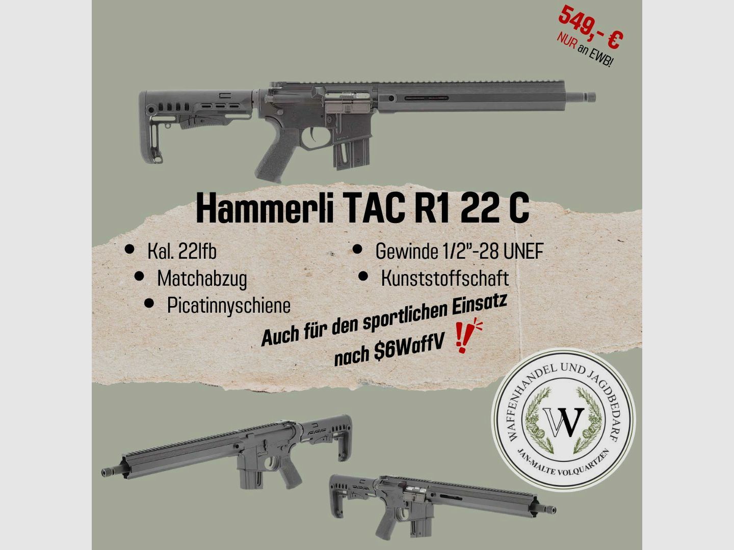 Hammerli TAC R1 22c