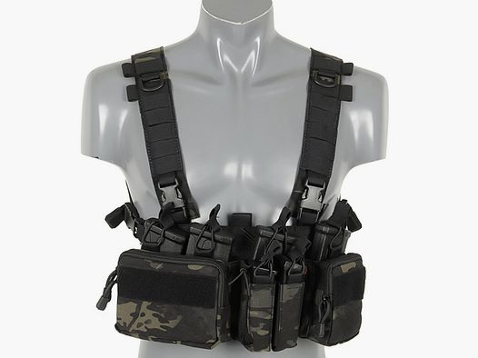 Buckle Up Recce/Sniper Chest Rig - Multicam Black [8FIELDS PREMIUM]