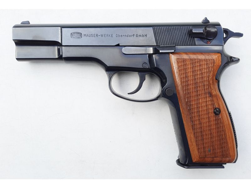 Mauser Mod. 90 DA ähnlich Browning High Power HP SA/DA Pistole Pistole 9 mm Luger 9x19 2x Magazin