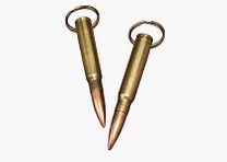 Schlüsselanhänger Patrone Dekopatrone Dekomunition 8x57 / .322 KWII K98