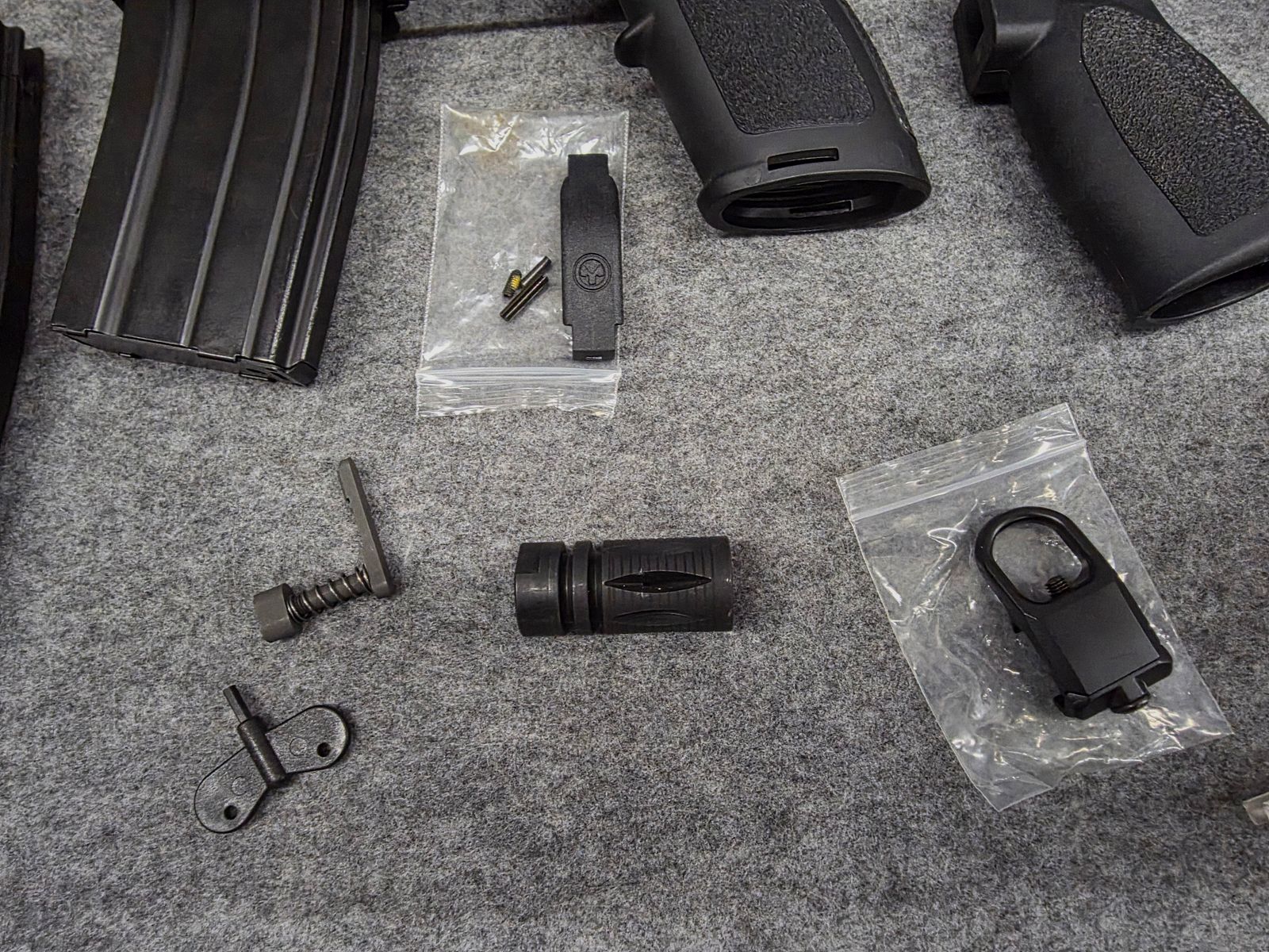 Neuwertige Gas Blowback HK416  GBB mit V3 Nozzle Stahl Bolt viel neues Zubehör Tuning Softair Gewehr ab 18 Jahre 6mm BB