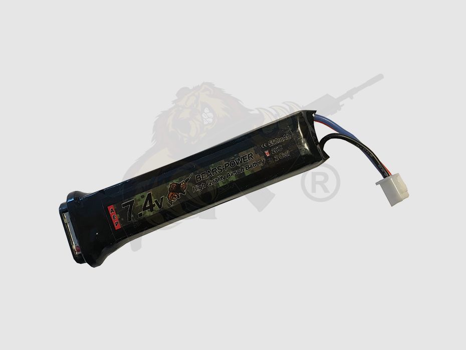 Bears- Power Airsoft AEP LiPo Akku 7.4V 550mAh 20C