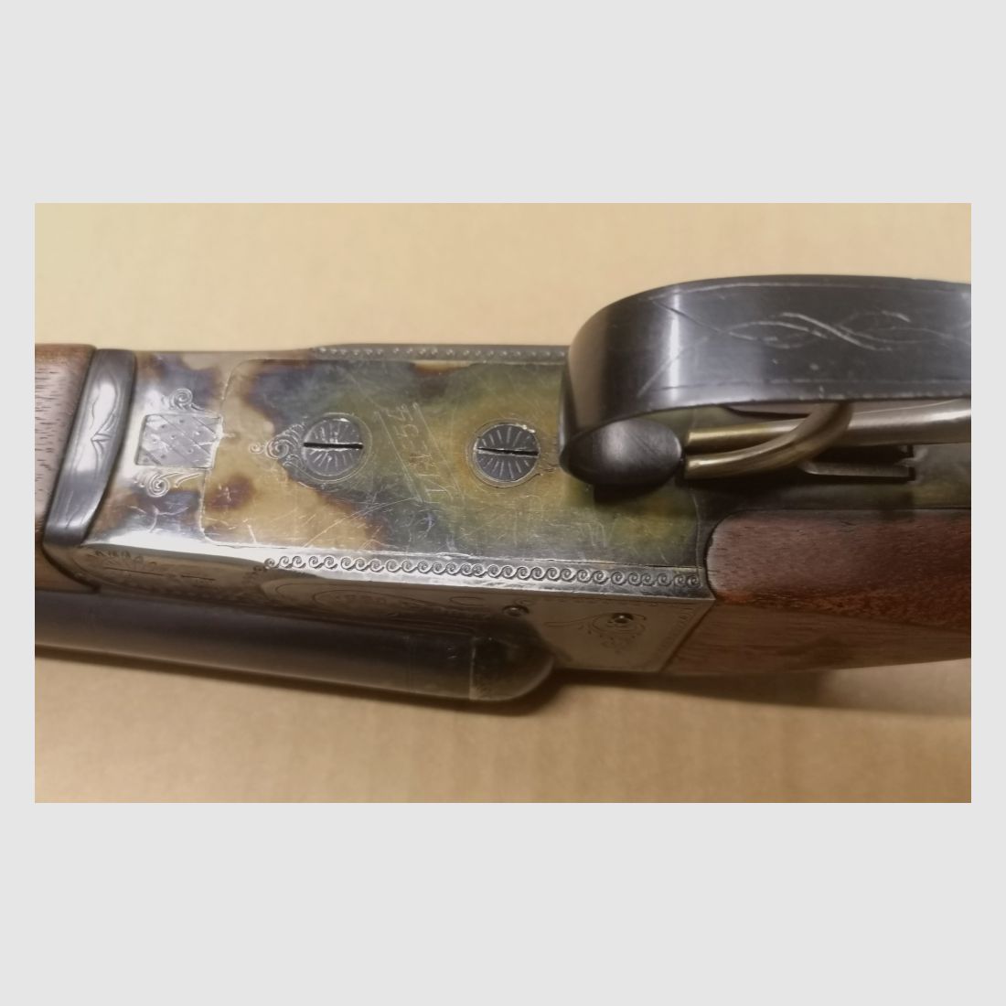 Double-barreled shotgun Brigand 12/70