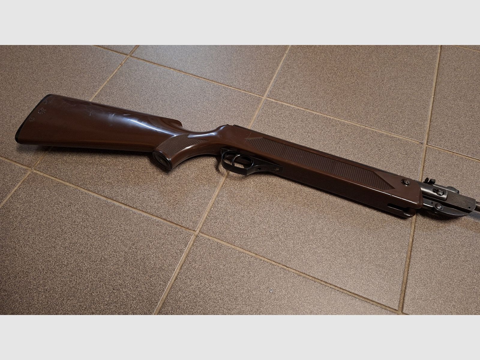 Air rifle Model 304 Haenel Suhl Original DDR Brown 49cm barrel!