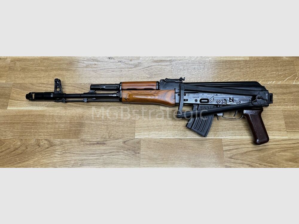 Kalashnikov USA - KR103 SFS mit Klappschaft 7,62x39 1/1 ziviler Nachbau der legendären AK103 - System AK47 AKM AK74 - KR-103 SFS – 7.62x39mm Side Folding Rifle – Cold Hammer Forged