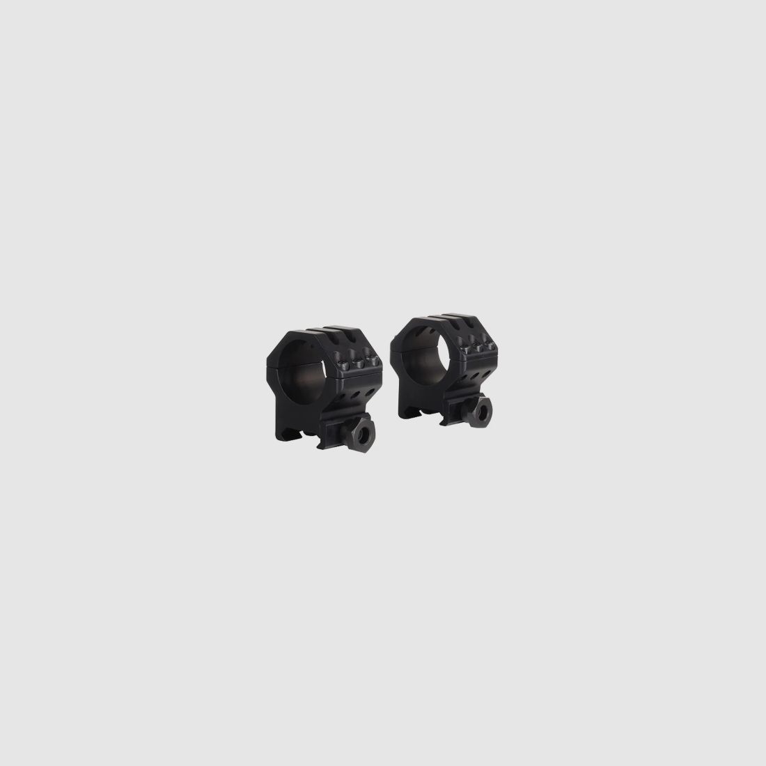 Weaver Tactical Picatinny-Style Ringe matt schwarz 25,4mm high, BH 10,16mm