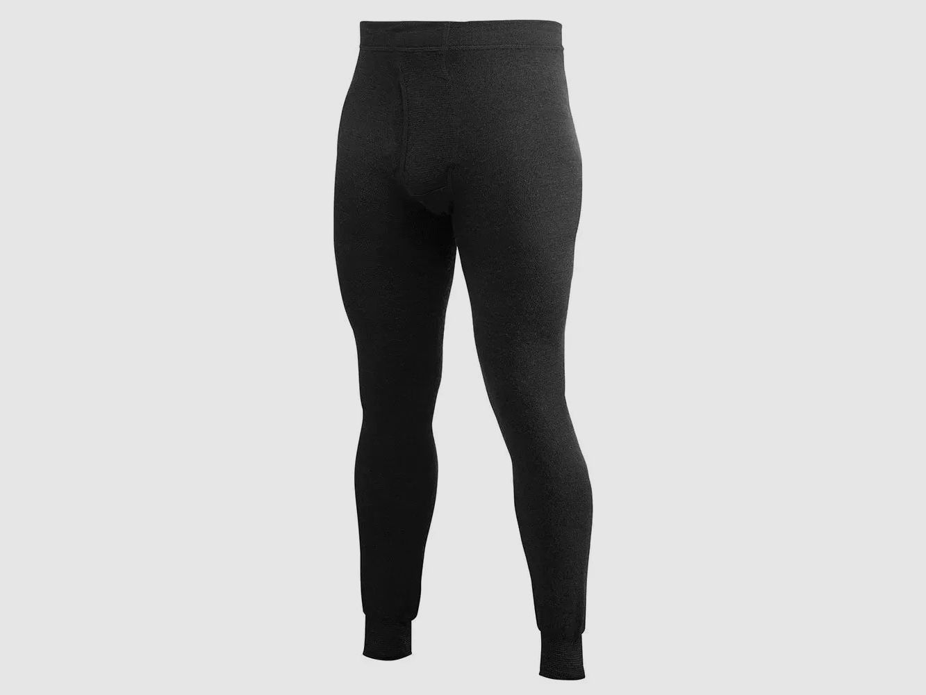 Woolpower Woolpower Unterhose Long Johns 200 mit Eingriff schwarz
