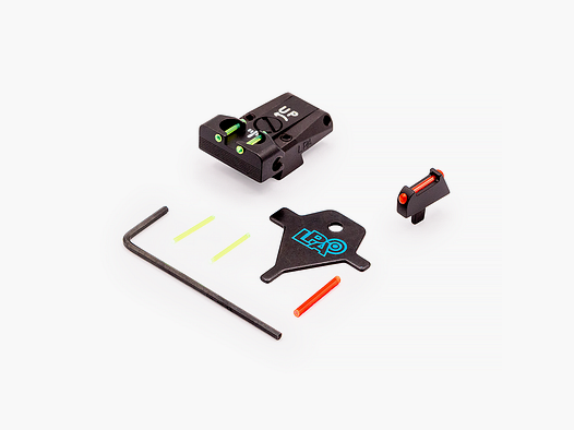 LPA TTF75CZ Juego de miras para CZ 75 SP01, 75B, 85 (SIN sombra)