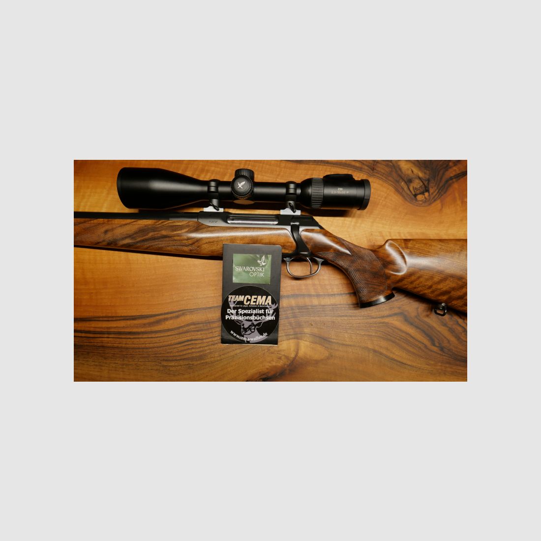 Sauer & Sohn S 202 Eckernförder Fertigung, cal. 308 Win. LINKSHAND, Swarovski Z8i van TEAM-CEMA.DE, afbeelding 3 van 6