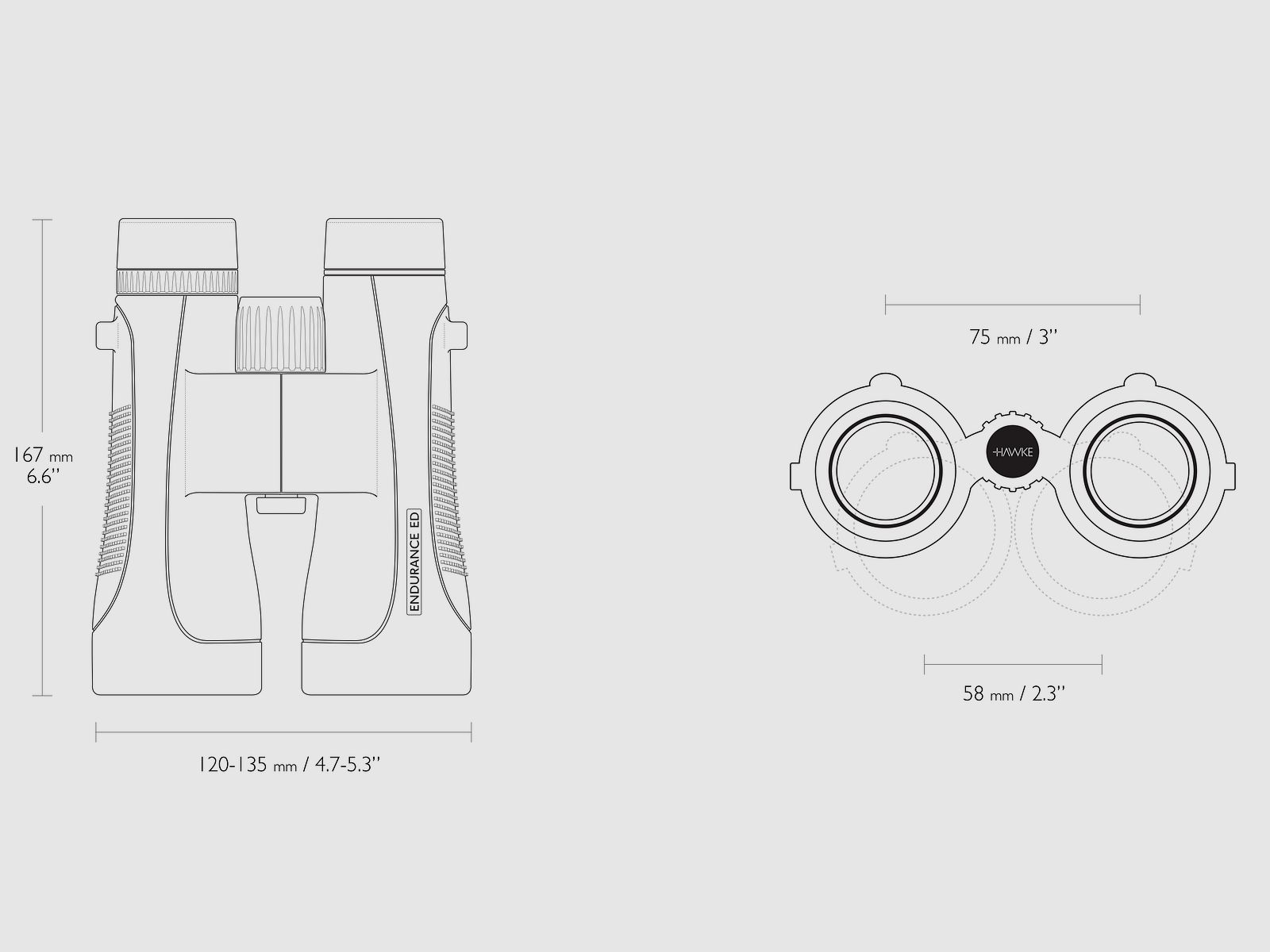 Hawke 36211 ENDURANCE ED 12x50 FERNGLAS GRÜN