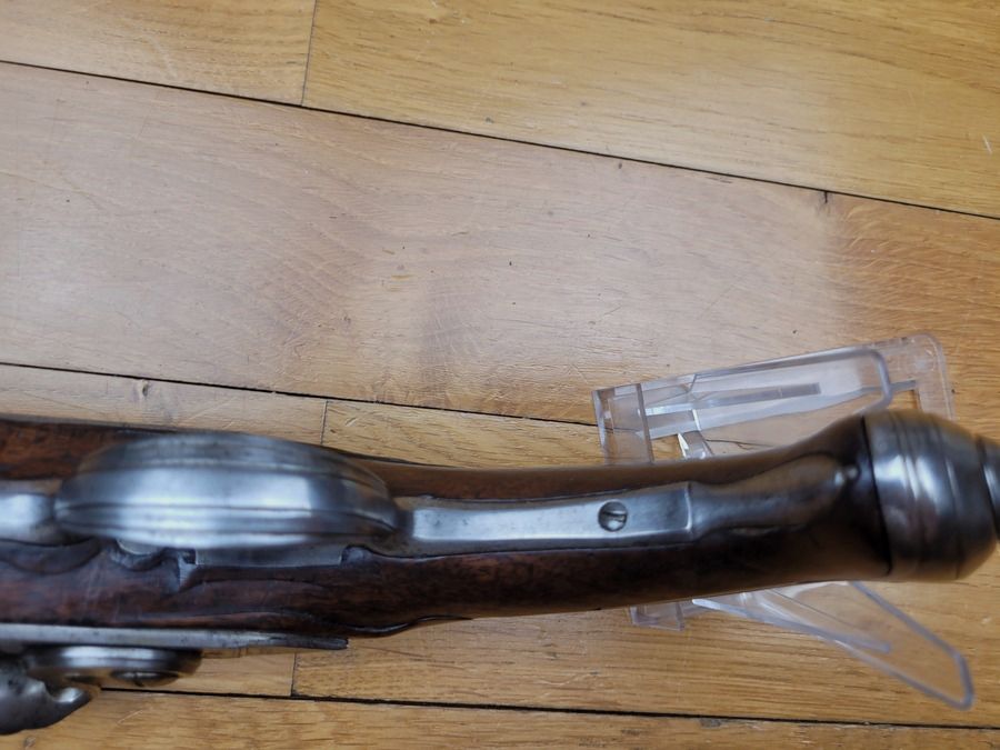 Wunderschöner schwedischer Steinschlosspistole XVIII. – Siebenjähriger Krieg – Frenberg in Stockholm – Ausgezeichneter Zustand, Bild 20 von 25