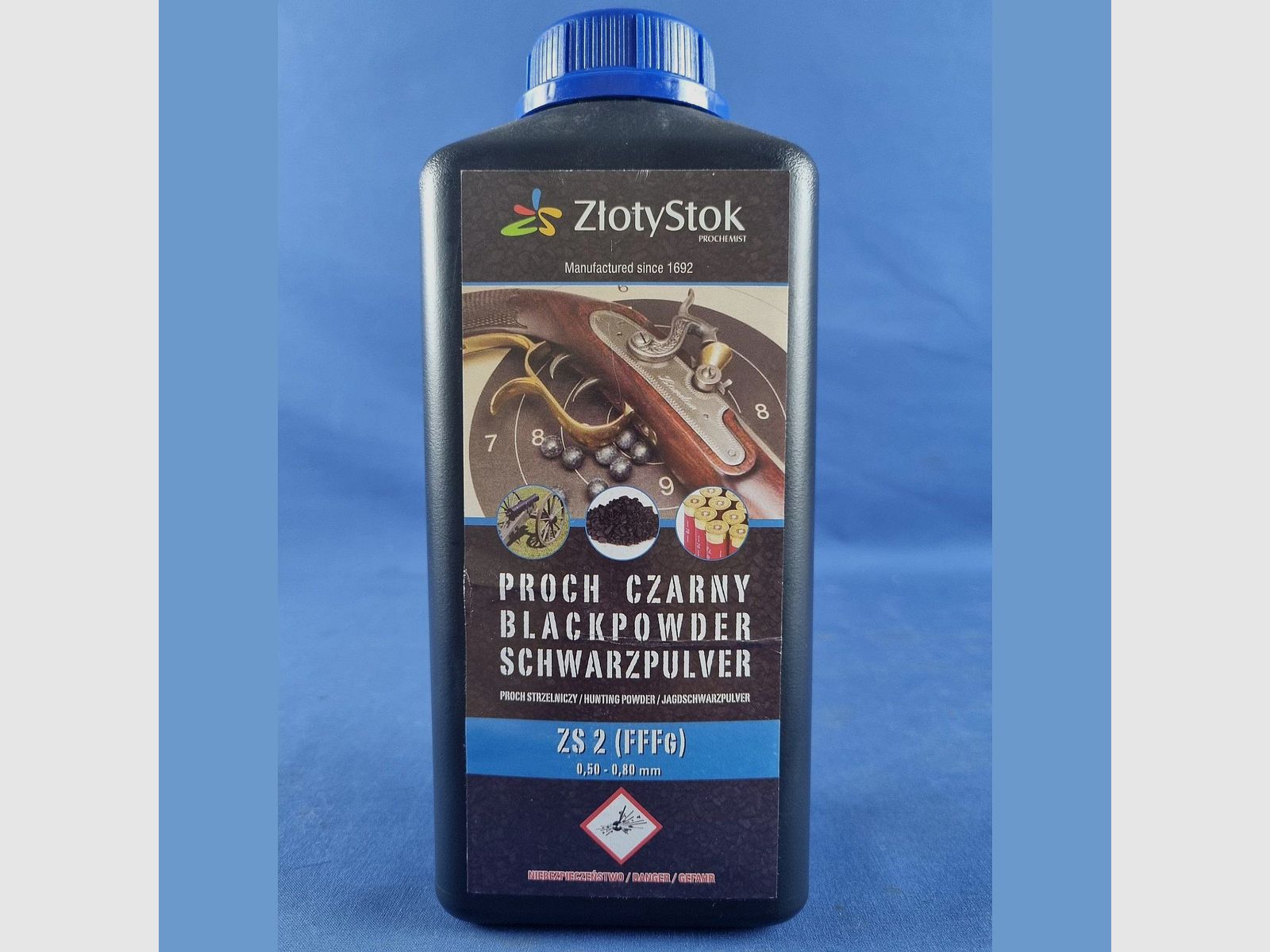 Zloty Stok ZS1, ZS2, ZS3, ZS4, ZS5 je 1kg Flasche