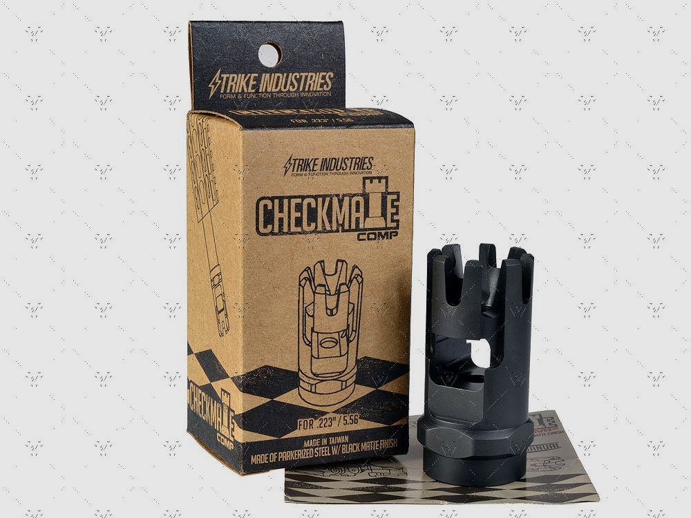 Strike Industries Checkmate Comp für .223/5.56 – 1/2-28″, billede 2 af 4