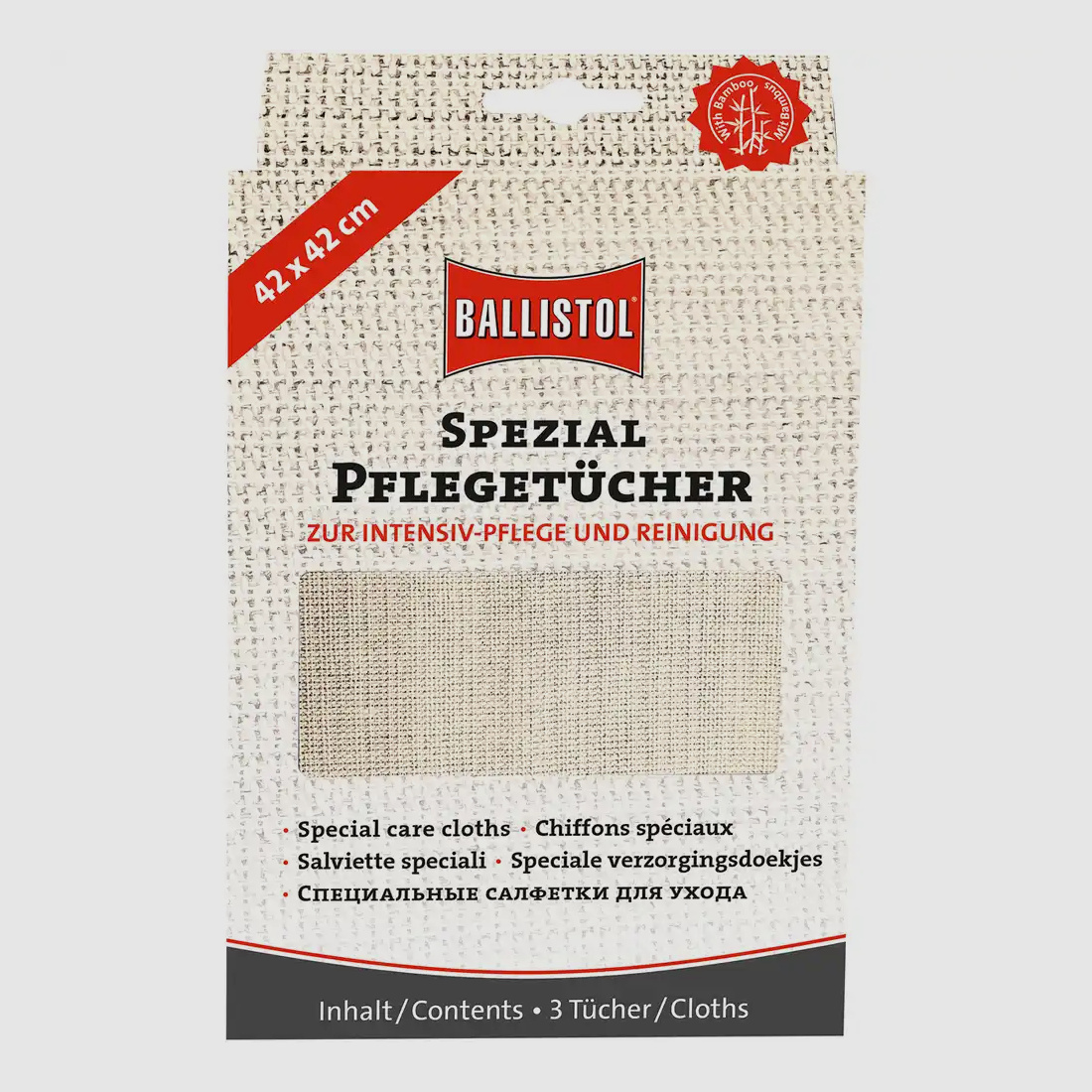 BALLISTOL wapenzorgdoeken speciaal - 3-pack