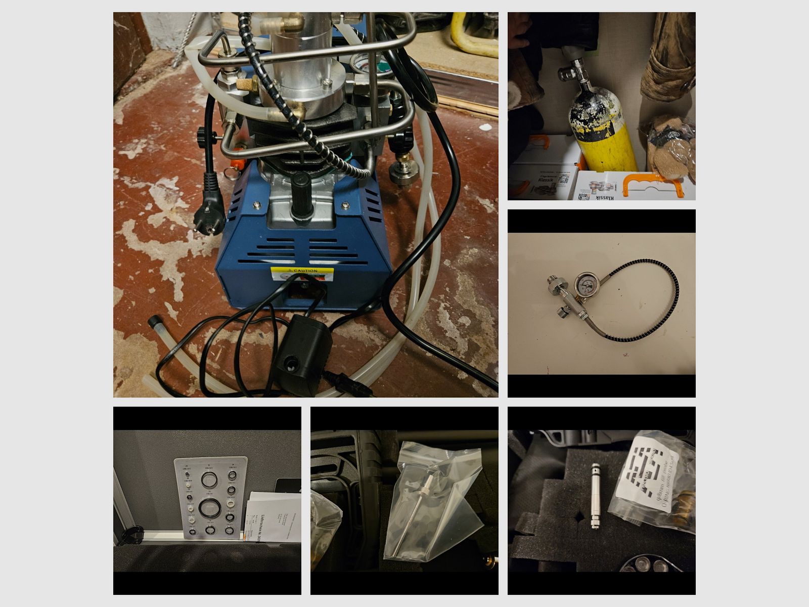 AEA HP Max z wieloma akcesoriami.