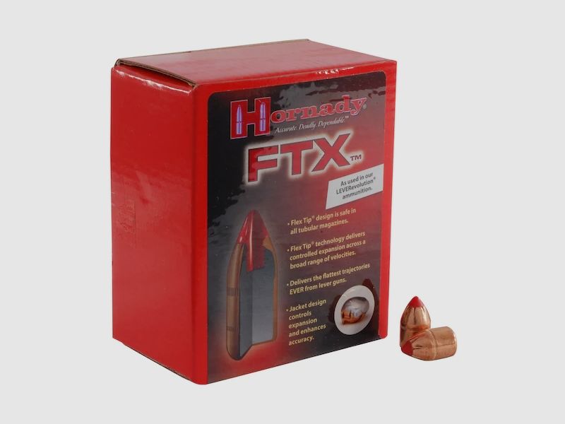 Hornady Geschoss .45/.452 FTX FLEX TIP 225GR 100 Stück