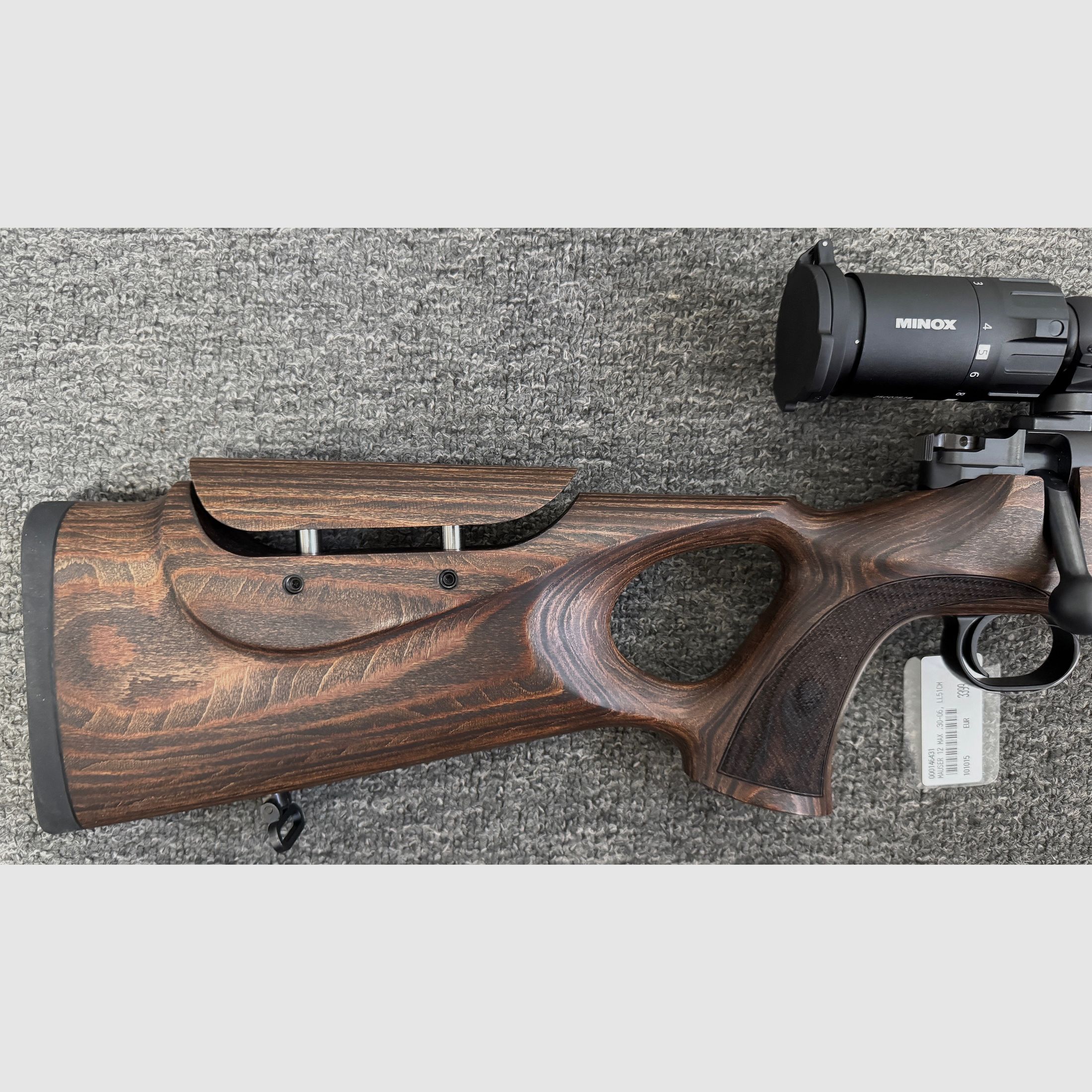 Mauser 12 MAX, .30-06, M15x1, LL 51cm, Minox Allrounder 2-10x50