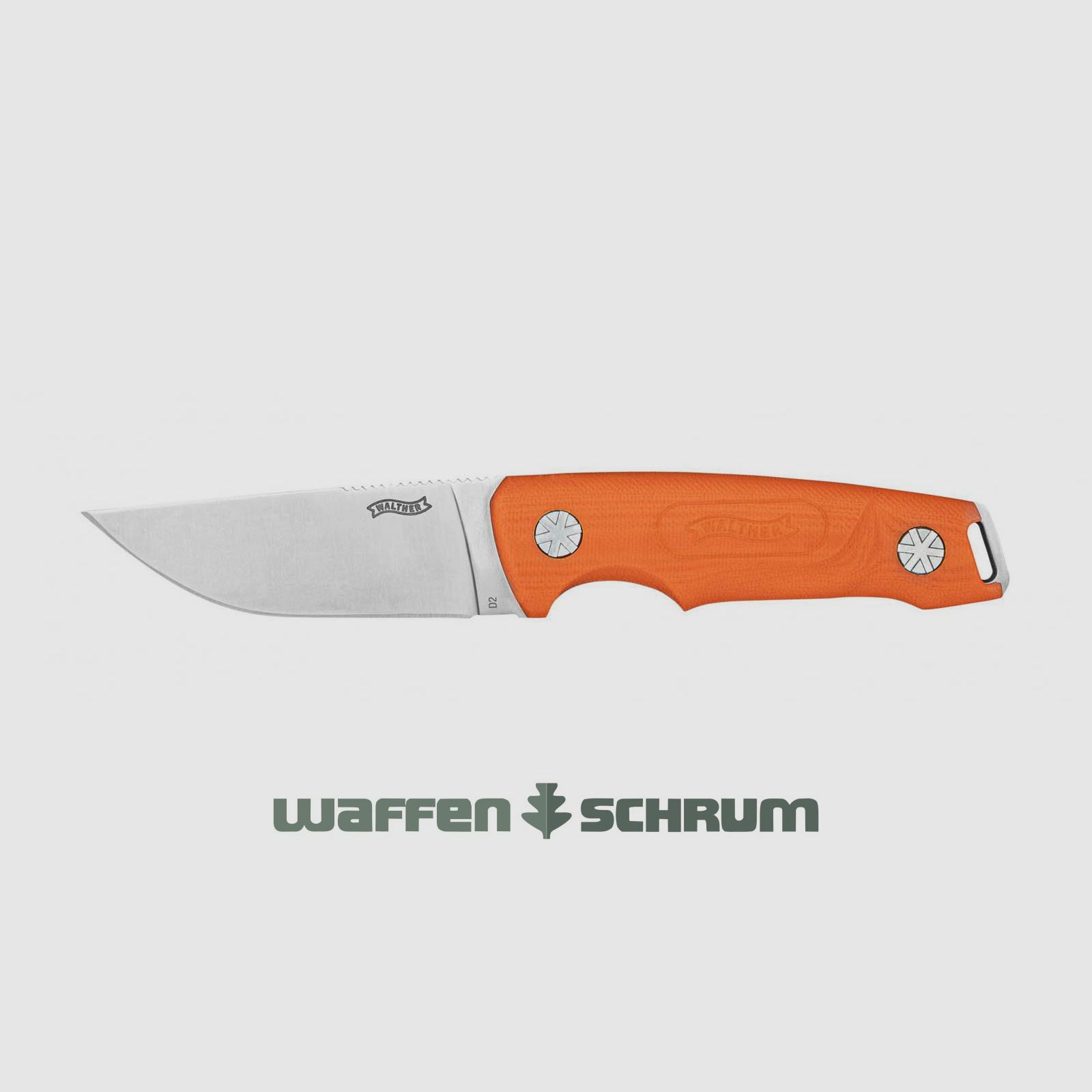 Couteau Walther HBF1 Longueur de la lame 8,4 cm - Couteau à une main avec clip de ceinture