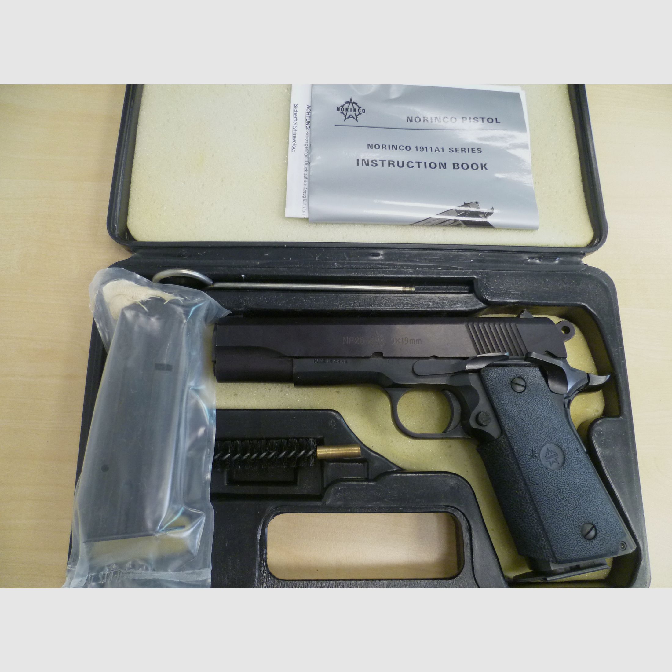 Pistole Norinco NP 28 - 9 mm Luger  1911er Nachbau